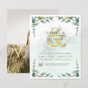 PHOTO BUDGÉTAIRE DE L'ÉCOLOGIE Faire-part de maria