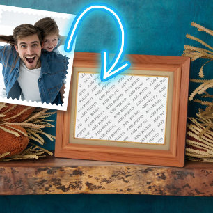 Photo Cadre En Bois Clair Image Ajouter Votre Plaque Pho