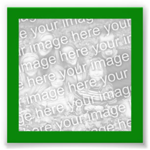 Photo cadre vert