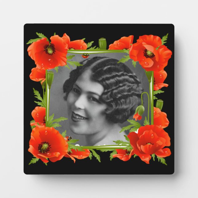 Photo California Poppies Art Plaque (Devant)