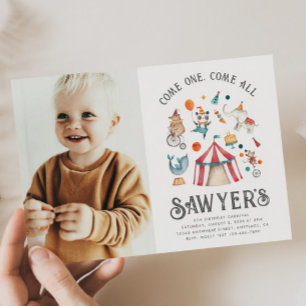 Photo Carnival Annival Invitation   Cirque