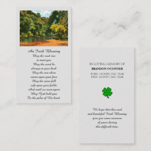 Photo Carte de prière commémorative Sympathy