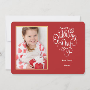 Photo carte Saint Valentin