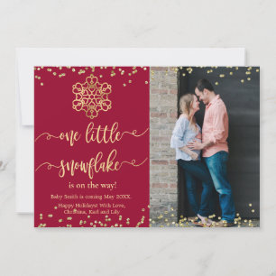 Photo Cartes de Faire-part de grossesse de Noël