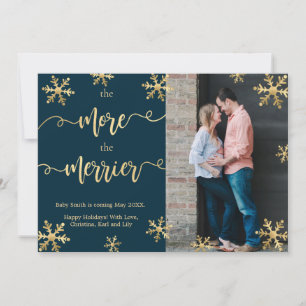Photo Cartes de Faire-part de grossesse de Noël