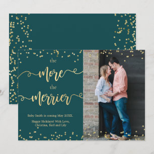 Photo Cartes de Faire-part de grossesse de Noël Tu