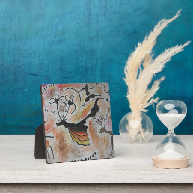 Photo Cave Art Plaque Abstraite (Insitu)