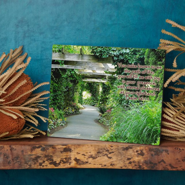 Photo Chemin spirituel Plaque inspirationnelle (Côté)