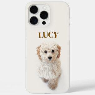 Photo Chien personnalisé iPhone 16 Pro Max Coque a