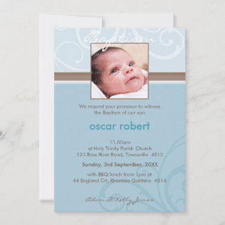 PHOTO CHRISTENING INVITATIONS :: organisme caritat