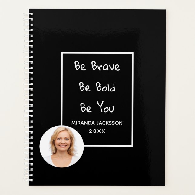 Photo citation motivationnelle noir 2026 (Devant)