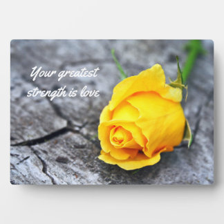 Photo Citations Inspiration Plaque de table avec Easel