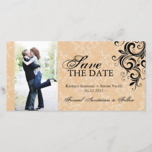 Photo Classy Enregistrer La Date Invitation