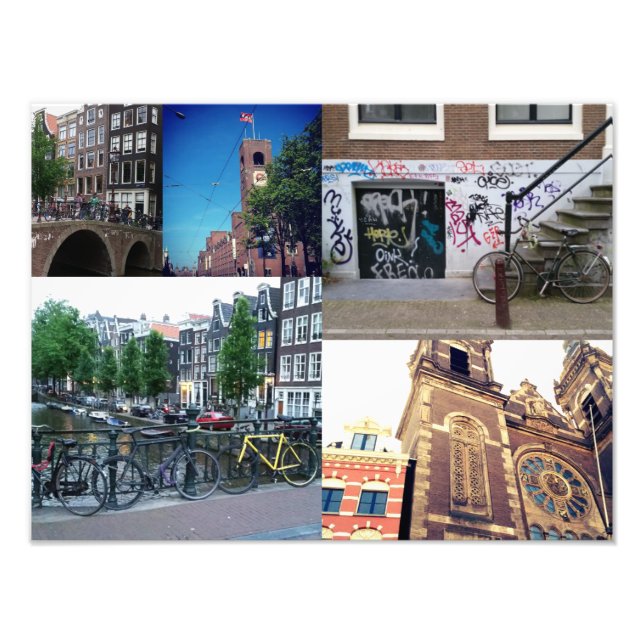 Photo collage Amsterdam 4 (Devant)