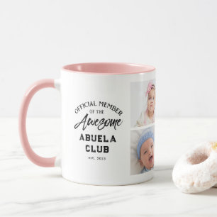 Photo Collage Awesome ABUELA Mug