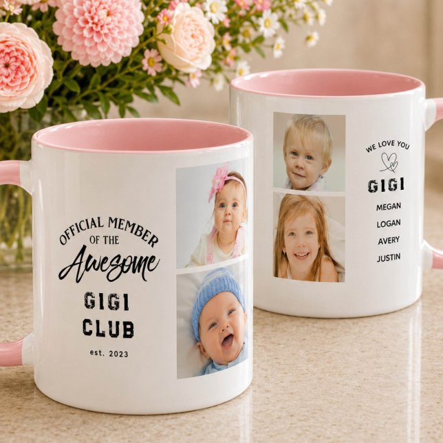 Photo Collage Awesome GIGI Mug (Créateur téléchargé)
