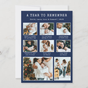 Photo Collage Carte de vacances moderne