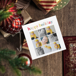 Photo Collage   Colorful Happy Holiday