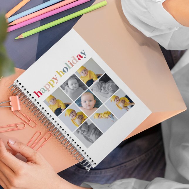 Photo Collage | Colorful Happy Holiday (Créateur téléchargé)