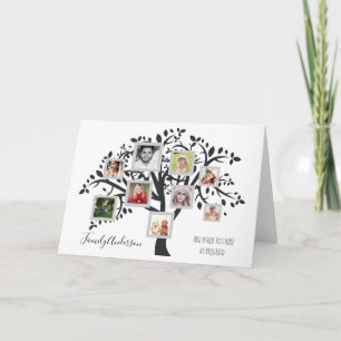 Photo Collage Family Tree Modèle Personnalisé