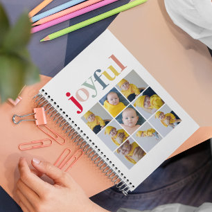 Photo Collage Joyeux cadeau de vacances coloré