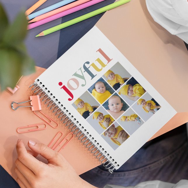 Photo Collage | Joyeux cadeau de vacances coloré (Créateur téléchargé)