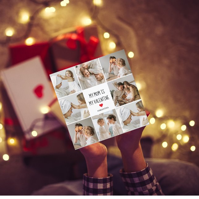 Photo Collage | Ma mère est mon cadeau Valentine (Créateur téléchargé)