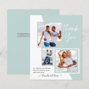 Photo Collage MERCI Mariage/bébé/diplômé/TOUT