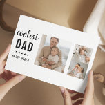 Photo Collage moderne Happy Fête des pères Cadeau<br><div class="desc">Le cadeau "Modern Collage Photo Colorful Best Dad Ever" est un cadeau personnalisé et unique pour tout père qui mérite d'être célébré. Le cadeau est une photo collage composée de plusieurs images individuelles qui ont été soigneusement arrangées pour créer un design étonnant et attrayant. Le don est une excellente façon...</div>