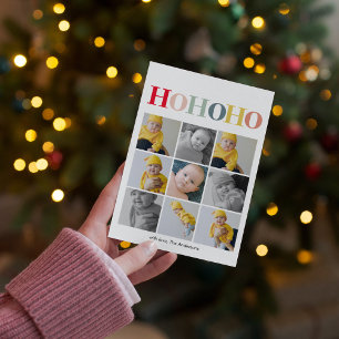 Photo Collage moderne   HOHOHO coloré