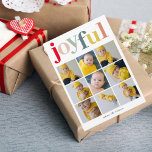 Photo Collage moderne|Joyeux Joyeux Joyeux Joyeux<br><div class="desc">Photo Collage moderne|Joyeux Joyeux Joyeux Joyeux Fête Colorée</div>