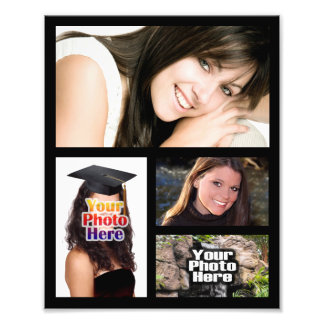 Photo Collage Print, Four Pictures 8x10 ou Autre..