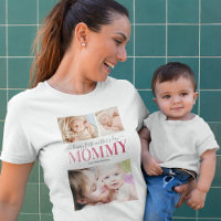Photo Collage T-shirt de la Fête des Mères