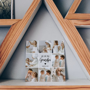 Photo Collage   We Love You Grand-Père Cadeau