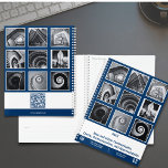 Photo Collector Bleu Blanc Planificateur pour peti<br><div class="desc">Photo moderne Collage Bleu Blanc Petite entreprise Planificateur Modèle, rester organisé et élever votre marque avec elle. Il s'agit d'un ajout élégant à la collection Blue Carte de visite Designs & Marketing Items. Conçu pour l'entrepreneur moderne, ce planificateur est parfait pour présenter vos services et se connecter avec votre public....</div>