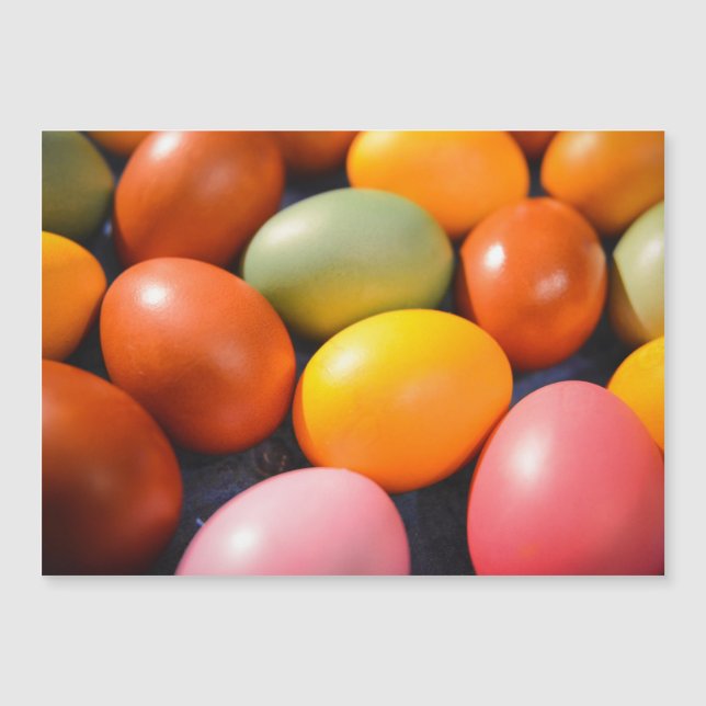 Photo colorée de coutume d'oeufs de pâques (Devant)