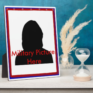 Photo Commemorative Patriotic Plaque
