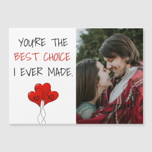Photo Couple in Love Best Choice Red Hearts Unique