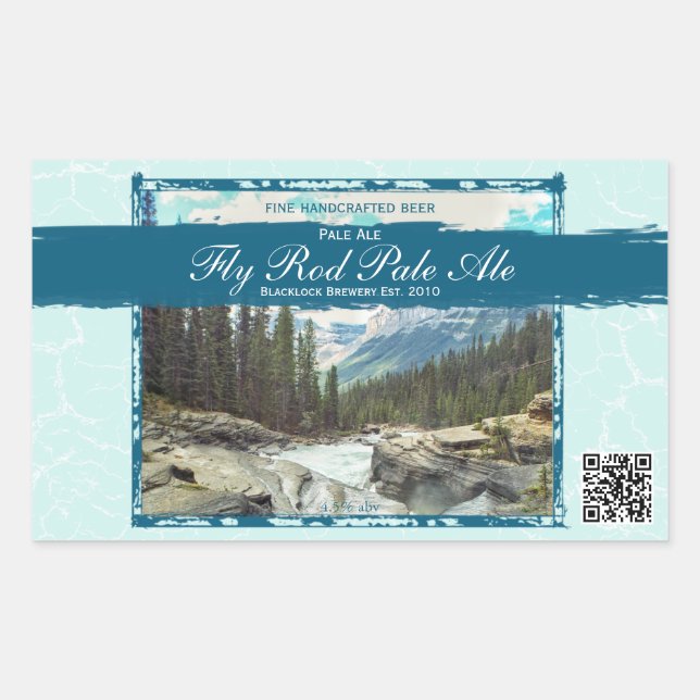 Photo Craft Homebrew Custom Beer Étiquettes (Devant)