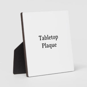 Photo Créez votre propre plaque de table 5,25" x 5,25"