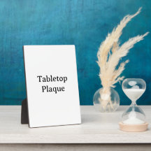 Créez votre propre plaque de table 5" x 7" avec ch