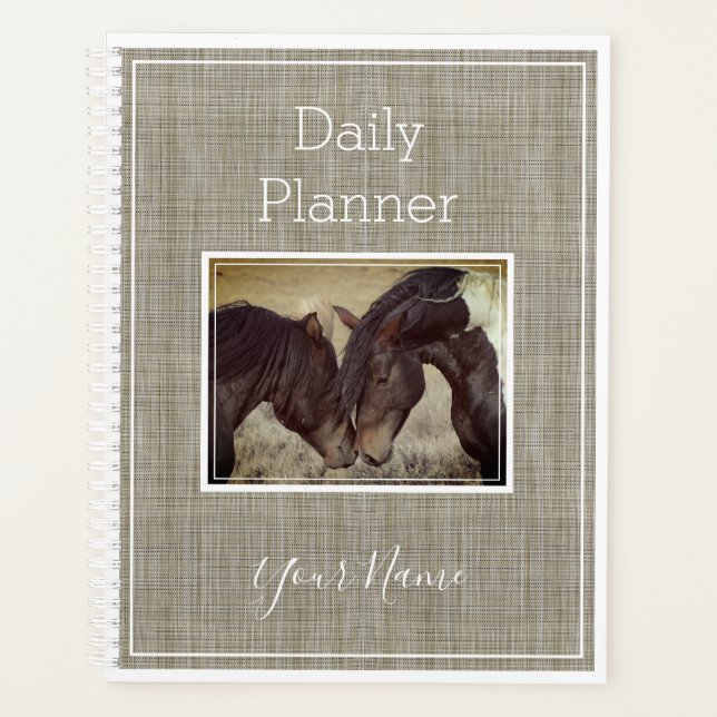 Photo Daily Planner avec Cheval - HAMbWG (Devant)