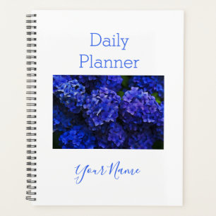 Photo Daily Planner Blue Hydrangea - HAMbWG