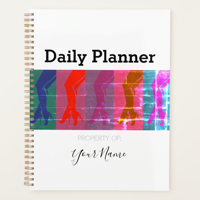 Photo Daily Planner en noir et blanc - HAMbWG (Devant)