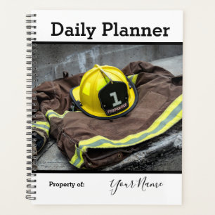 Photo Daily Planner Firefighter - HAMbWG