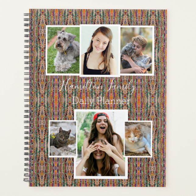 Photo Daily Planner - Needlepoint - HAMbWG (Devant)