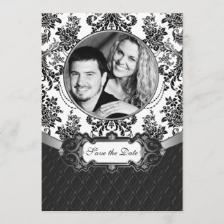 Photo Damas noir et blanc Enregistrer les cartes d