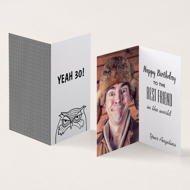 Photo d'anniversaire drôle (Inside and Outside)