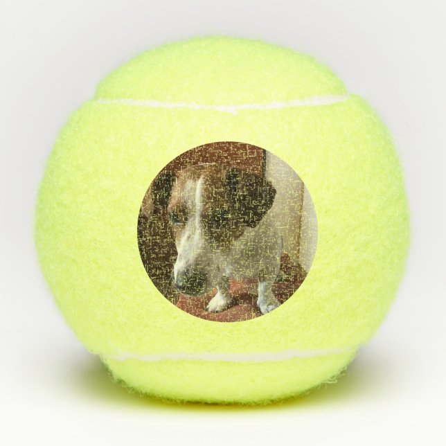 Photo de balles de tennis personnalisées (Devant)