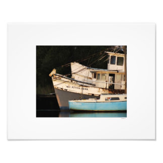 Photo de bateaux de pêche abandonnés
